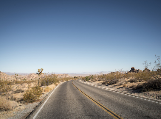 Reprendre la route au milieu du désert 