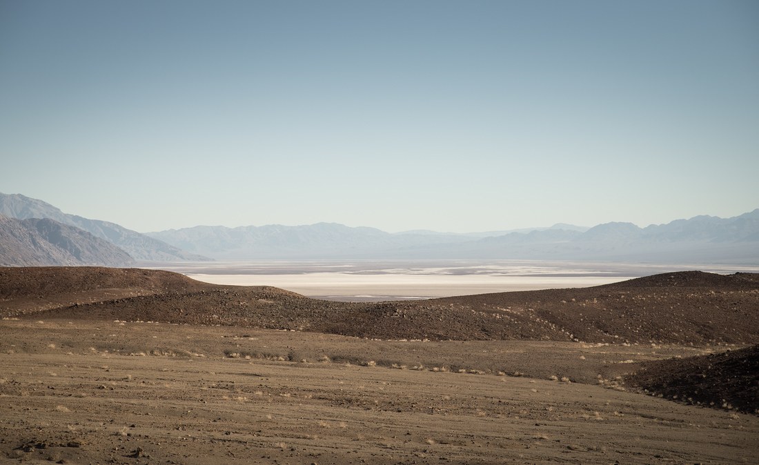 Paysage désertique de Death Valley