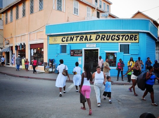 Central drugstore. Belize city