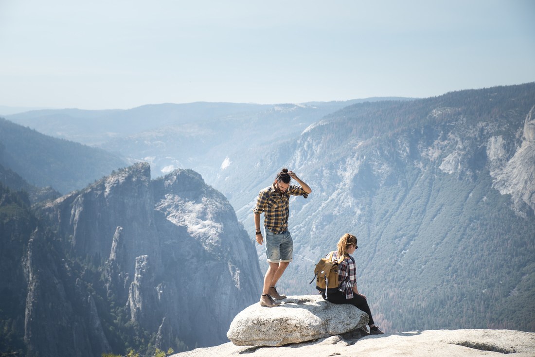 Seb & Manue, au sommet de Yosemite