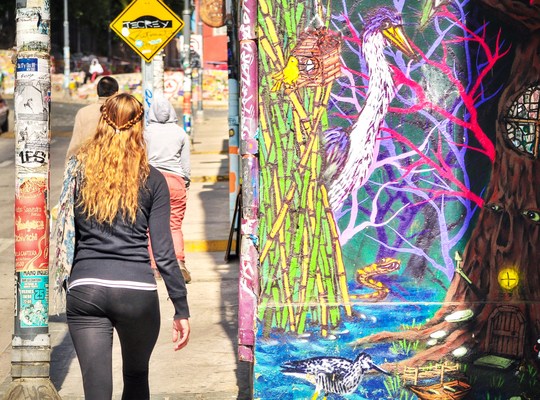 Dans les rues colorées de Valparaiso 