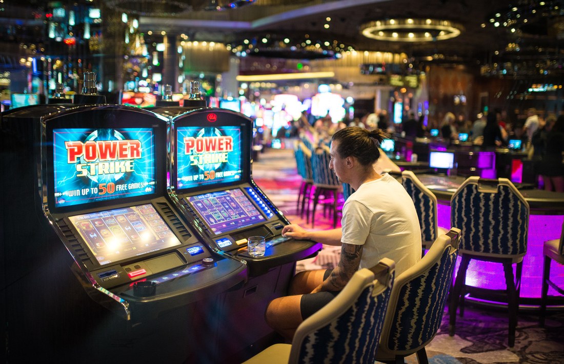 L'intérieur des casinos de Vegas