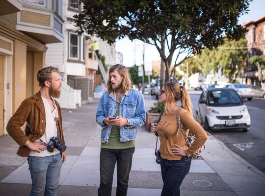 Un peu paumés dans les rues de San Francisco