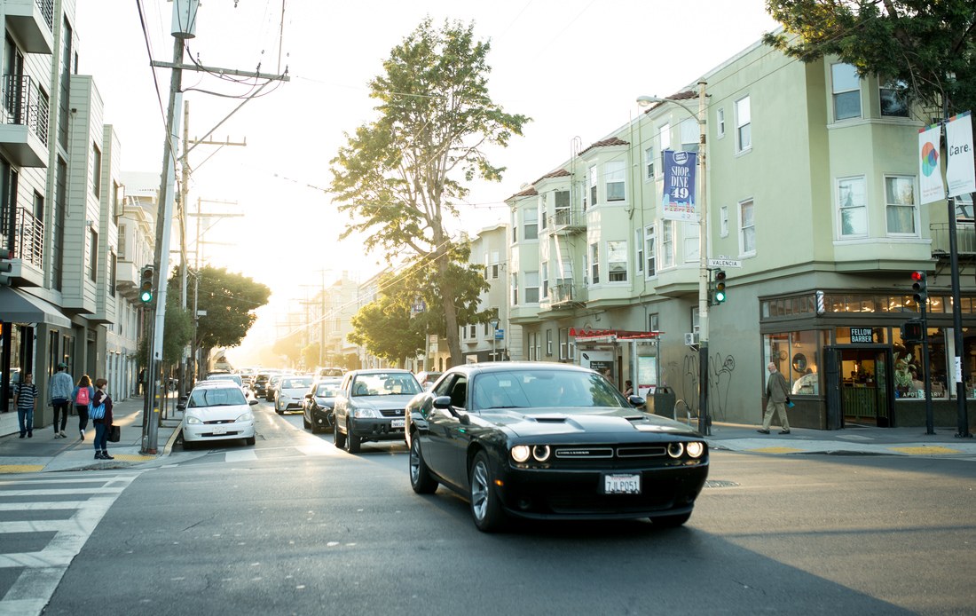 Mustang, dans les rues de SF