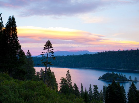 Fanette Island, depuis Emerald Bay, Tahoe