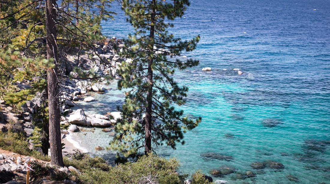 Eaux cristalines du Lac Tahoe