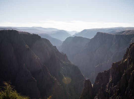 Panorama, Canyon de Gunnison