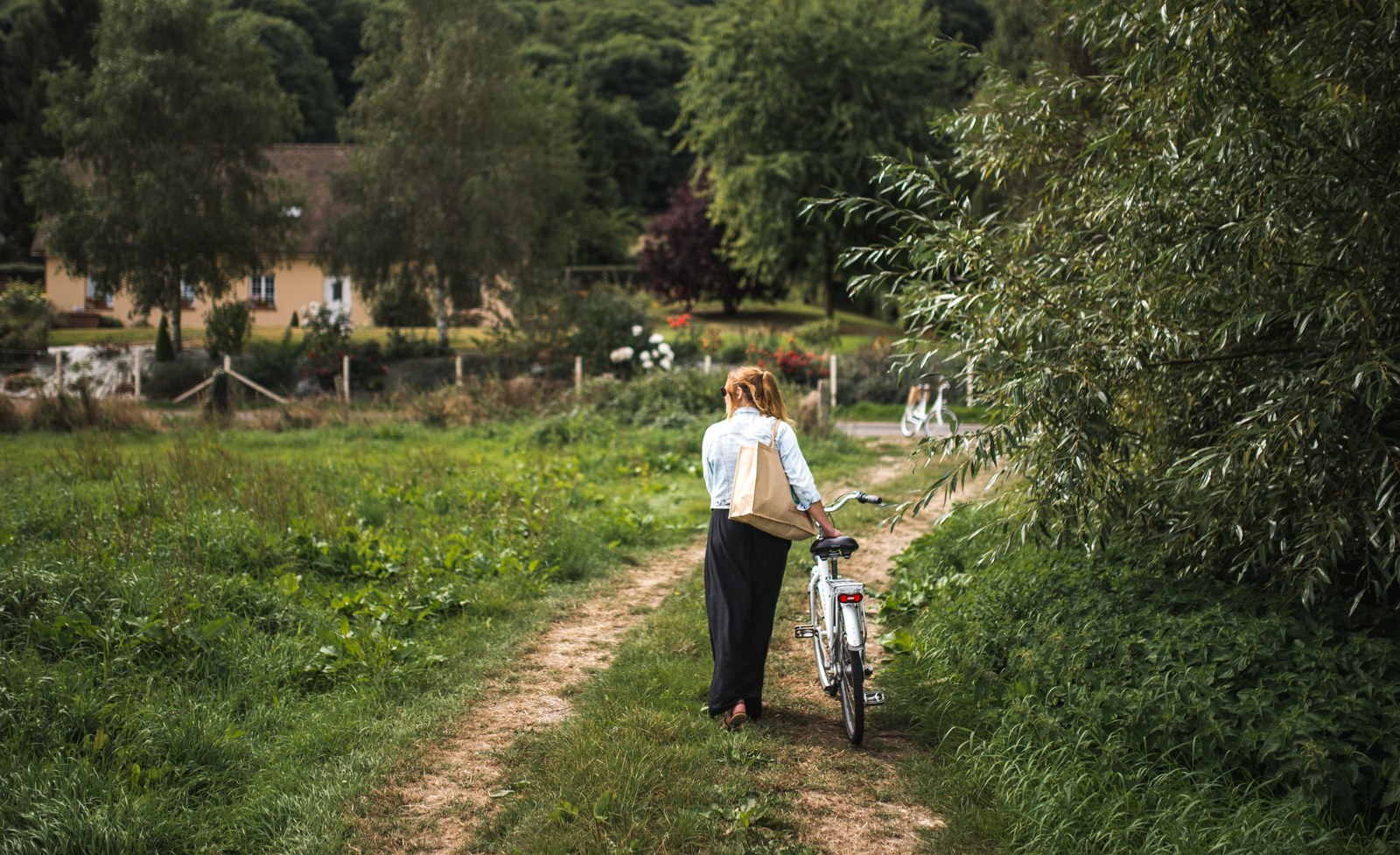 Sur la route des chaumières, à vélo Sur la route des chaumières, à vélo