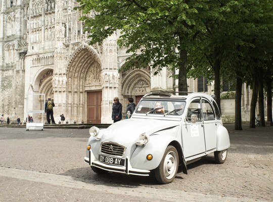 Rouen en 2CV