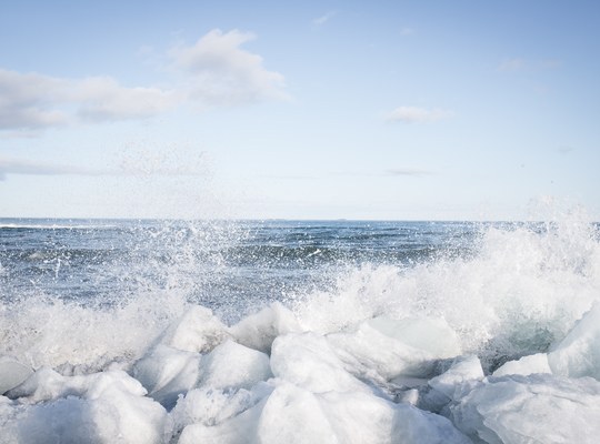 Mer et glace à Jökulsárlón