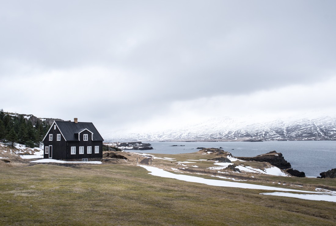 Maison typique islandaise