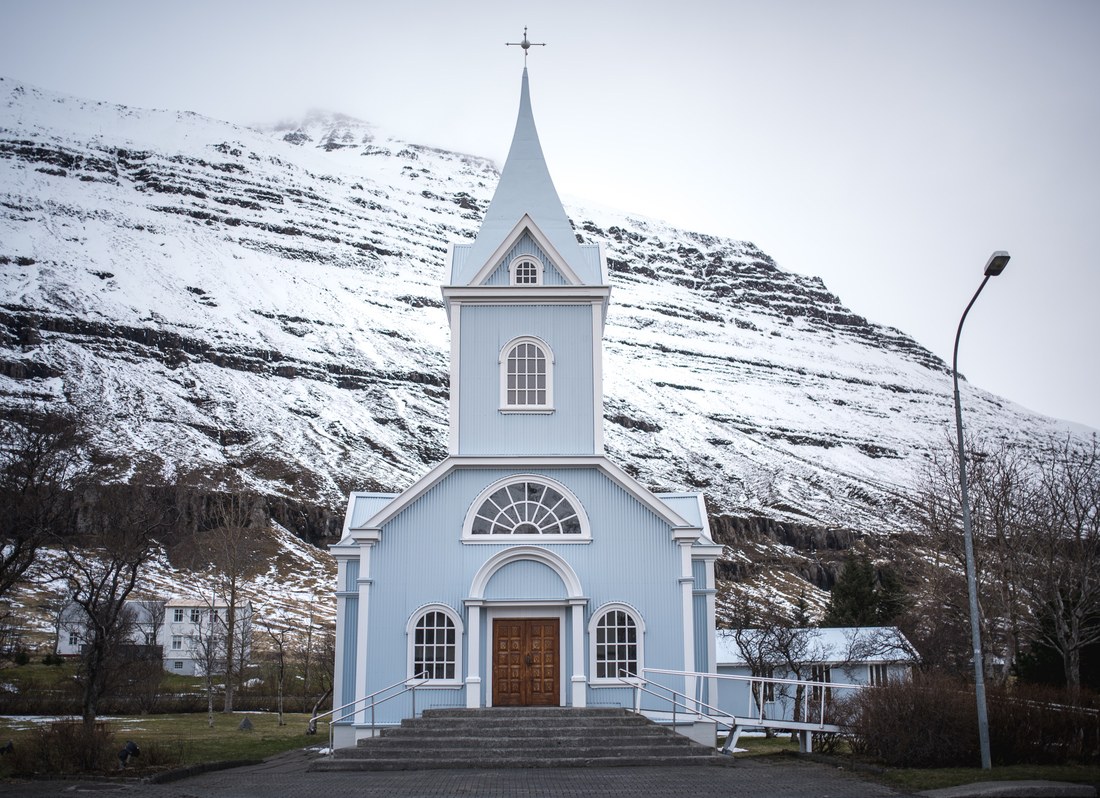 Eglise à Seyðisfjörður
