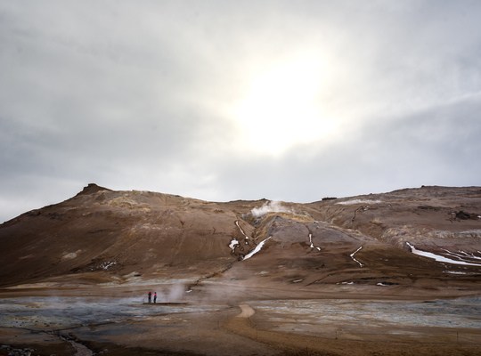Paysages lunaires d'Islande