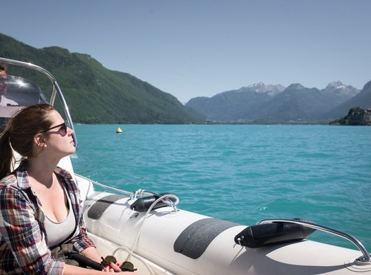Watertaxi, Lac d'Annecy
