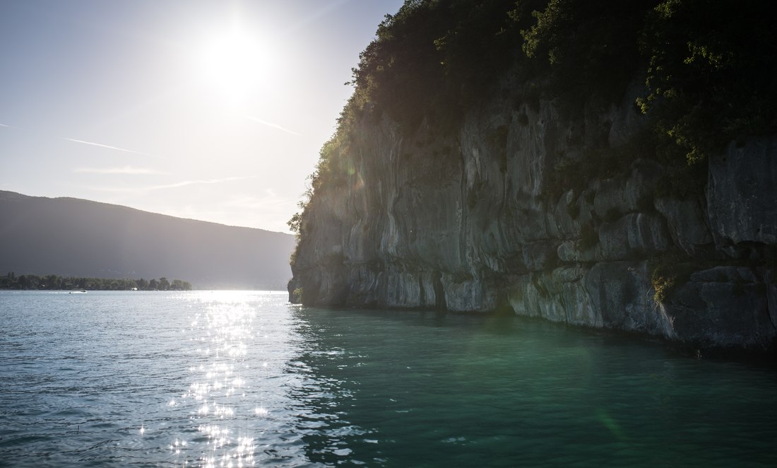 Lumière du lac d'Annecy