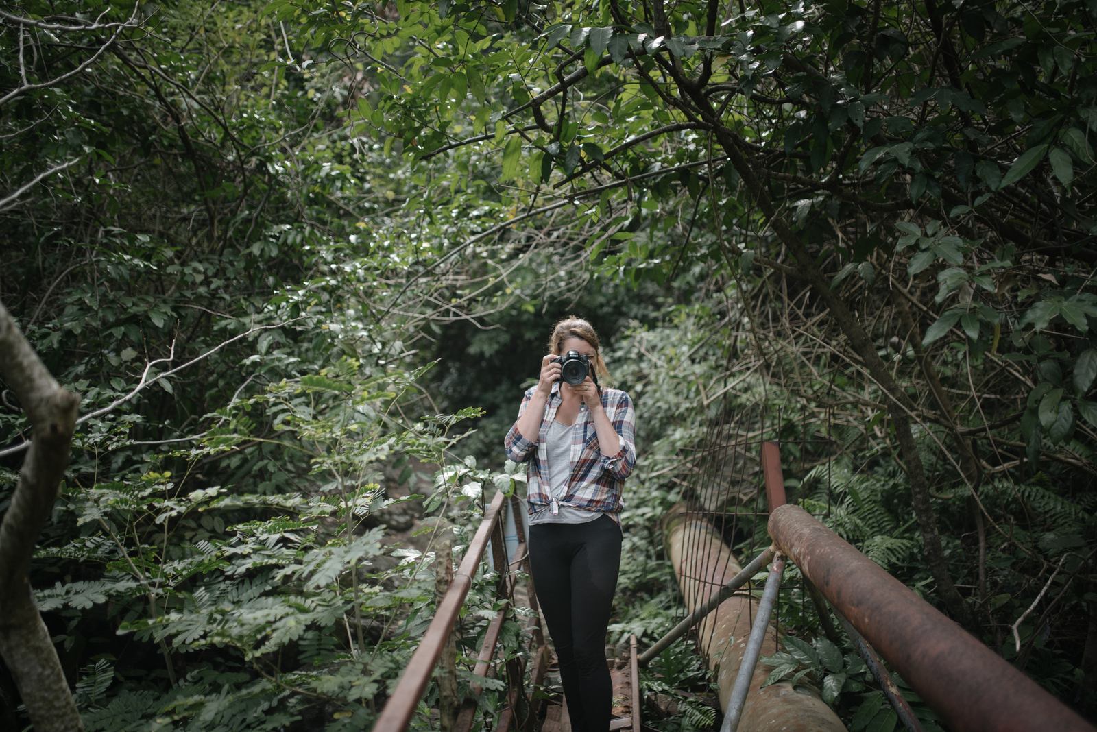 Sur le pont "danger de mort"