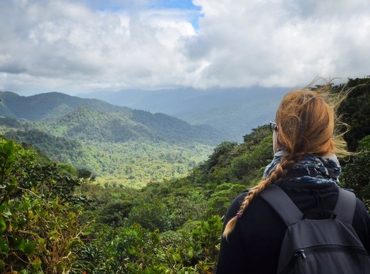 Panorama sur la cloud Forest, Monteverde