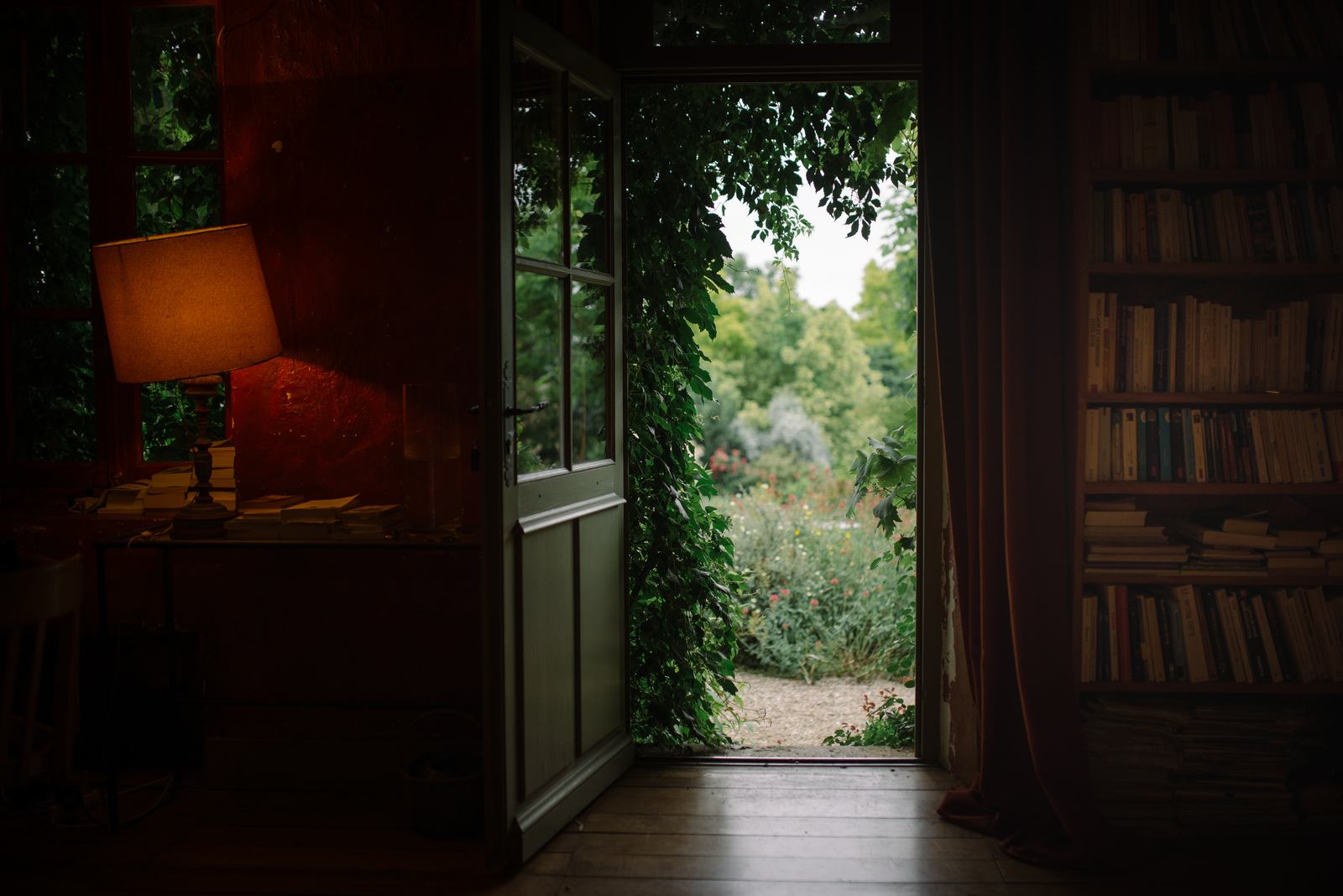 Vue du matin, Le Jardin de Marie