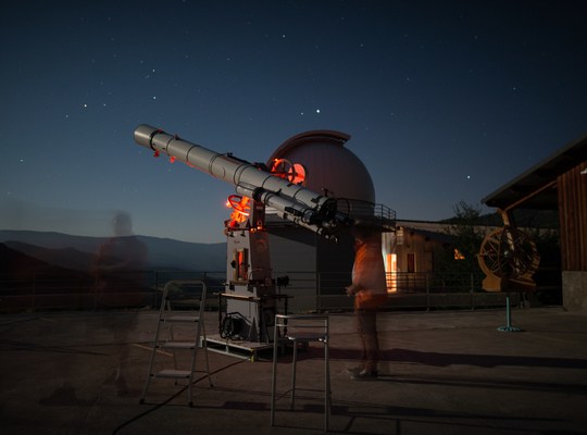 Observation de planètes à la lunette