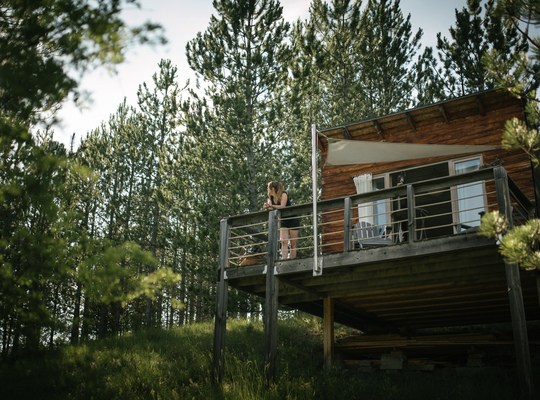 Notre cabane dans la nature, Terre des Baronnies 