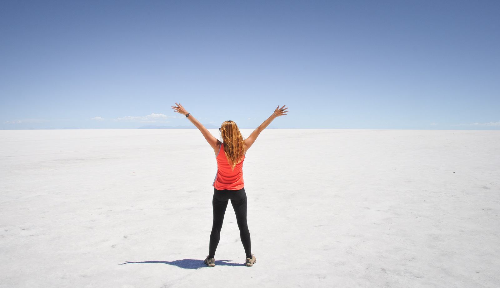 Le désert de sel à perte de vue Le désert de sel à perte de vue