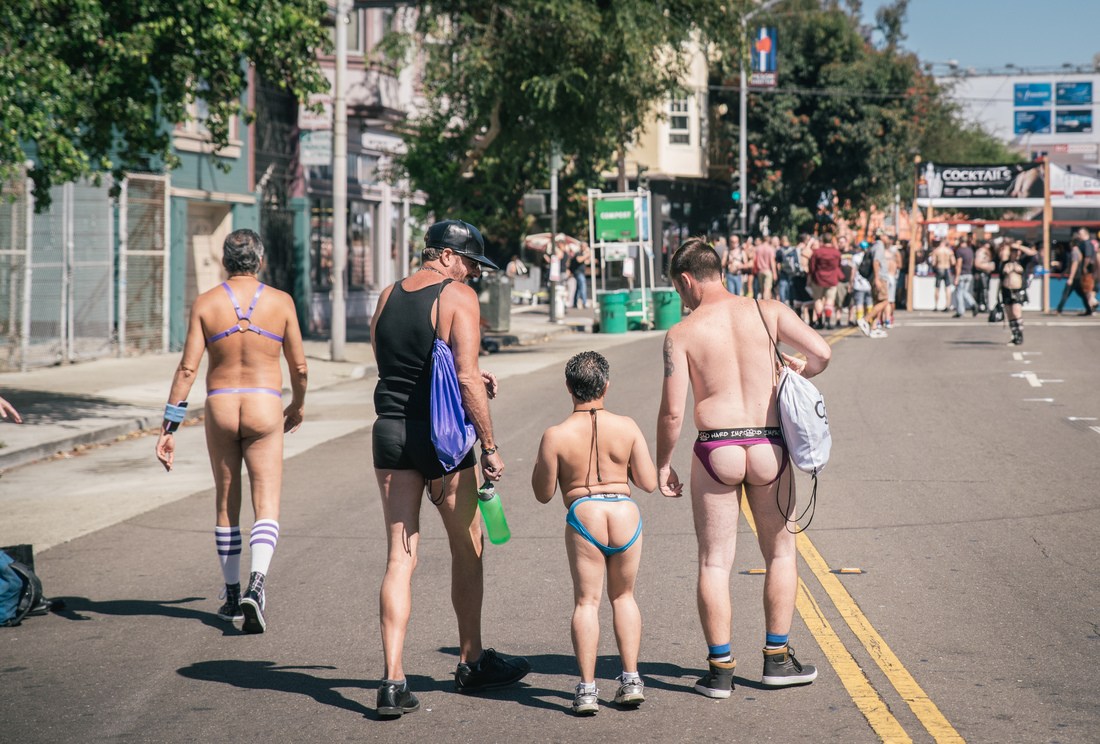 La Folsom Street Fair... entre potes :)