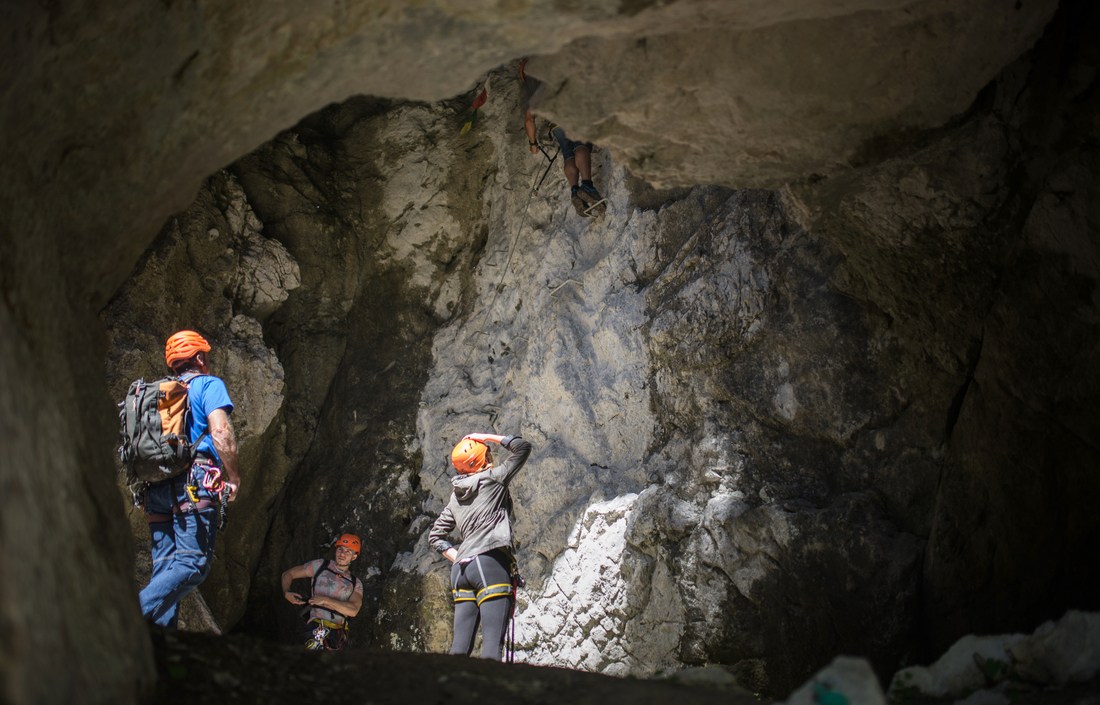 Via ferrata à Annecy