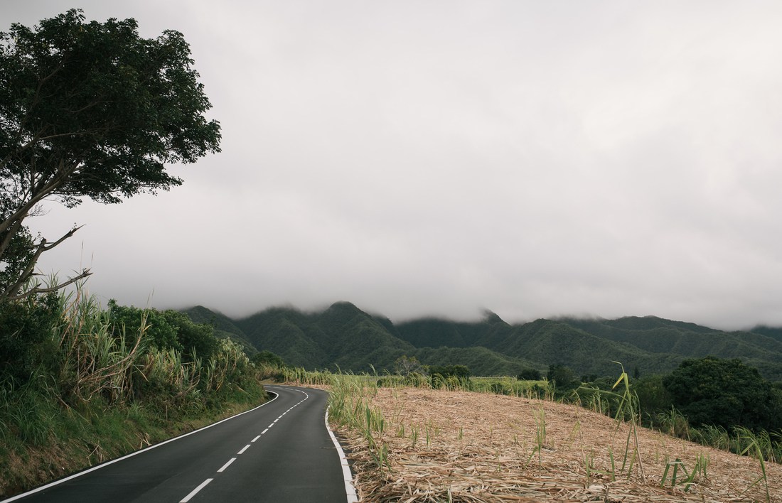 Paysage de la réunion en direction des Makes