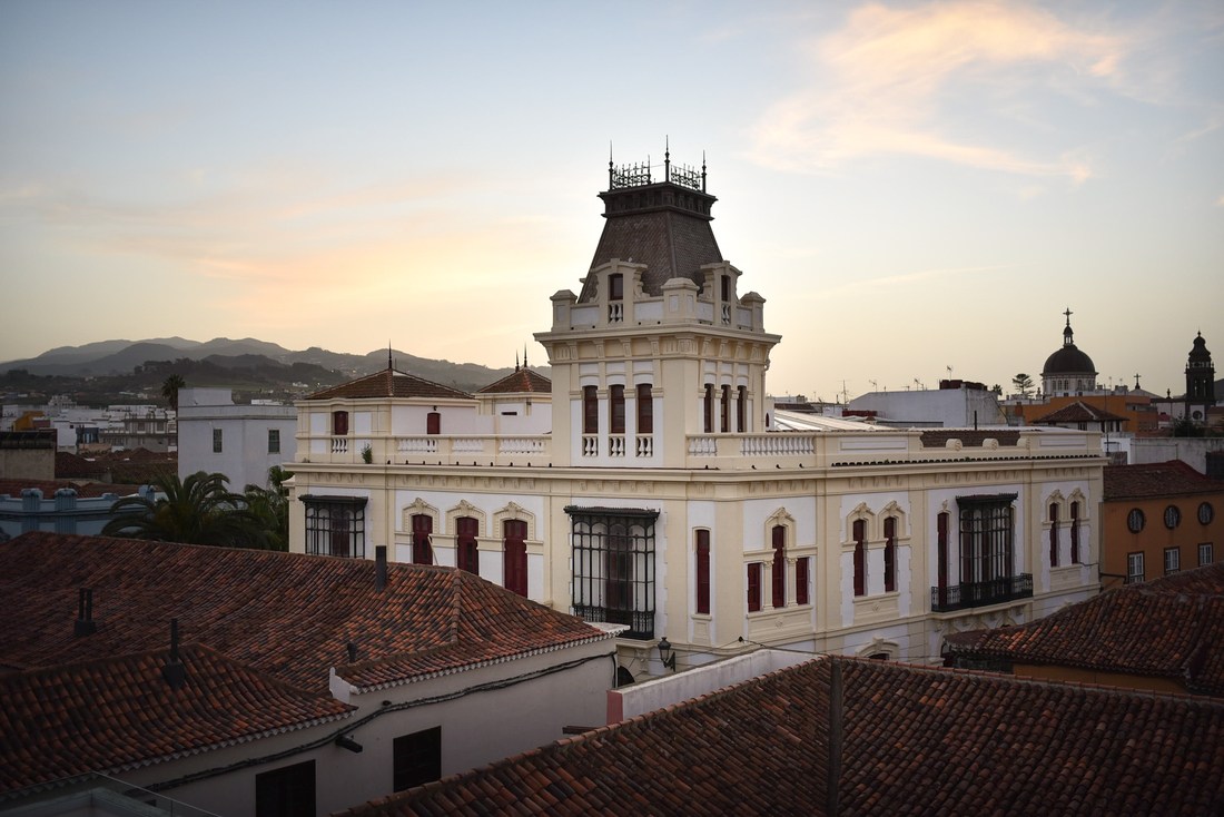 Les toits de La Laguna depuis notre hôtel 