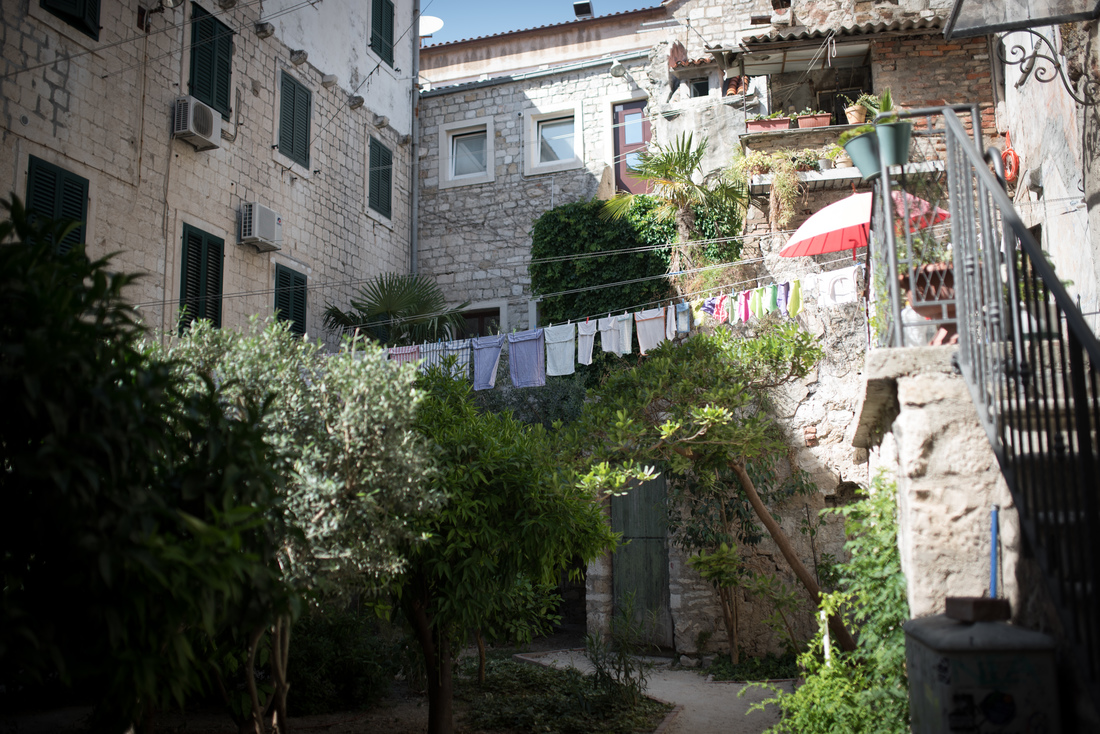 Habitations, vieille ville de Split