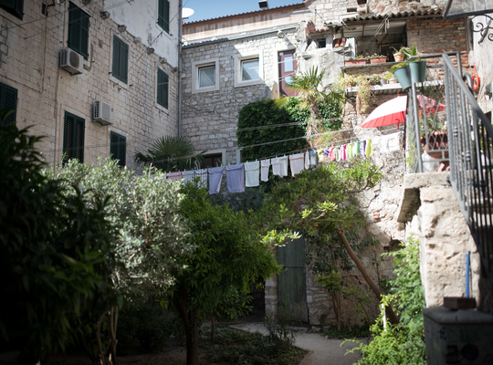 Habitations, vieille ville de Split