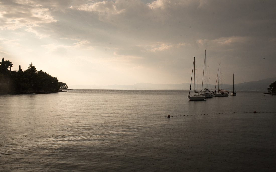 Coucher de soleil, Croatie