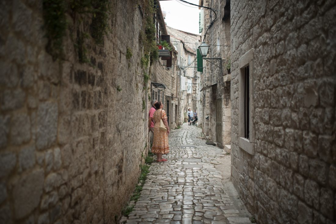 Les vieilles rues de Trogir
