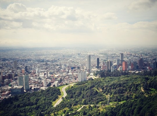 vue sur Bogota depuis Monserrate