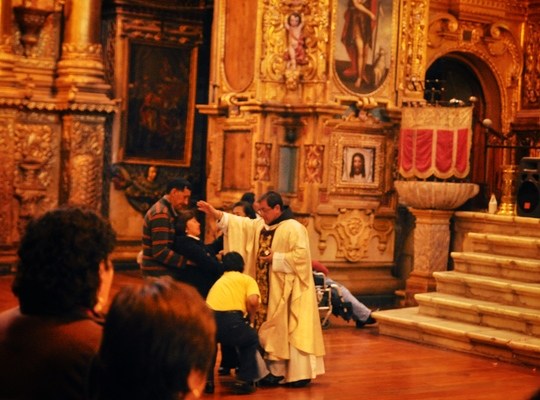 Messe à Quito, Equateur